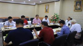 ทน.แม่สอด ประชุมสรุปงบอุดหนุนเฉพาะกิจ เทศบาลนครแม่สอด งบประมาณปี 2558-ปัจจุบันและโครงการเงินเหลือจ่ายงบประมาณปี 2563