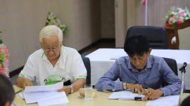 ทน.แม่สอด ประชุมสรุปงบอุดหนุนเฉพาะกิจ เทศบาลนครแม่สอด งบประมาณปี 2558-ปัจจุบันและโครงการเงินเหลือจ่ายงบประมาณปี 2563