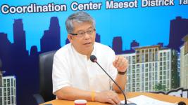 ทน.แม่สอด ประชุมคณะกรรมการศูนย์ปฏิบัติการควบคุมโรคเทศบาลนครแม่สอด