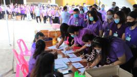 ทน.แม่สอด จัดโครงการสร้างเสริมคุณธรรม จริยธรรม พนักงานเทศบาลนครแม่สอด ประจำปี 2563