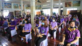 ทน.แม่สอด จัดโครงการสร้างเสริมคุณธรรม จริยธรรม พนักงานเทศบาลนครแม่สอด ประจำปี 2563