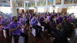 ทน.แม่สอด จัดโครงการสร้างเสริมคุณธรรม จริยธรรม พนักงานเทศบาลนครแม่สอด ประจำปี 2563