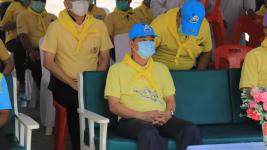 ผู้บริหาร ทน.แม่สอด ร่วมกิจกรรมการตรวจหาโรคติดเชื้อไวรัสโคโรนา 2019 โดยรถพระราชทานตรวจโรคติดเชื้อชีวนิรภัย จังหวัดตาก