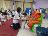 นายกเทศมนตรีมอบรองนายกฯ เป็นประธานพิธีเปิดโครงการอบรมคุณธรรม จริยธรรม โรงเรียนเทศบาลวัดบุญญาวาส