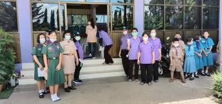 นายกเทศมนตรี มอบทุนการศึกษาแก่นักเรียนโรงเรียนในสังกัดเทศบาลนครแม่สอด