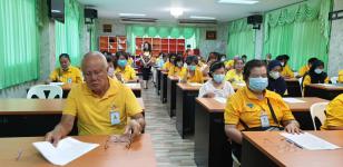 นายกเทศมนตรี เข้าเยี่ยมการสอบนักเรียนวิชชาลัยสูงวัยเทศบาลนครแม่สอด