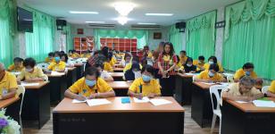 นายกเทศมนตรี เข้าเยี่ยมการสอบนักเรียนวิชชาลัยสูงวัยเทศบาลนครแม่สอด