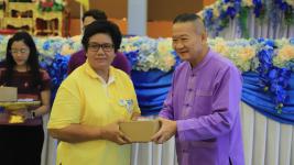 ทน.แม่สอด มอบเข็มผู้ผ่านการอบรมหลักสูตรวิชชาลัยสูงวัยนครแม่สอด รุ่นที่ 2