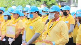 ทน.แม่สอด จัดกิจกรรมจิตอาสา “โครงการ 1 อำเภอ 1 ถนนเฉลิมพระเกียรติ”