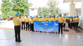 ทน.แม่สอด จัดกิจกรรมจิตอาสา “โครงการ 1 อำเภอ 1 ถนนเฉลิมพระเกียรติ”