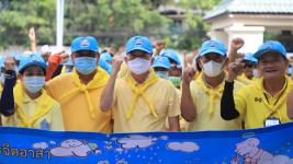 ทน.แม่สอด จัดกิจกรรมจิตอาสา “โครงการ 1 อำเภอ 1 ถนนเฉลิมพระเกียรติ”