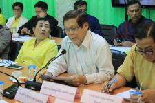 เทศบาลนครแม่สอด จัดประชุมโครงการแก้ไขปัญหาน้ำท่วมแบบบูรณาการในเขตเศรษฐกิจพิเศษตาก (เทศบาลนครแม่สอด)