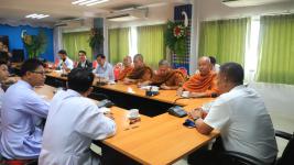ทน.แม่สอด หารือโครงการธรรมยาตราแห่งสันติภาพ เพื่อสันติสุขของแผ่นดิน