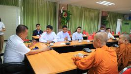 ทน.แม่สอด หารือโครงการธรรมยาตราแห่งสันติภาพ เพื่อสันติสุขของแผ่นดิน