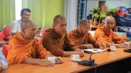 ทน.แม่สอด หารือโครงการธรรมยาตราแห่งสันติภาพ เพื่อสันติสุขของแผ่นดิน