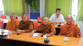 ทน.แม่สอด หารือโครงการธรรมยาตราแห่งสันติภาพ เพื่อสันติสุขของแผ่นดิน