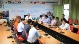 ทน.แม่สอด หารือโครงการธรรมยาตราแห่งสันติภาพ เพื่อสันติสุขของแผ่นดิน