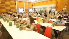 นายกเทศมนตรีพร้อมคณะผู้บริหาร เข้าร่วมโครงการอบรมเชิงปฏิบัติการแลกเปลี่ยนเรียนรู้การบริหารจัดการขยะมูลฝอย