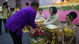 ทน.แม่สอด จัดพิธีแสดงกตเวทิตาจิตเกษียณอายุราชการ