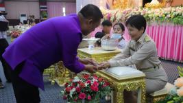 ทน.แม่สอด จัดพิธีแสดงกตเวทิตาจิตเกษียณอายุราชการ