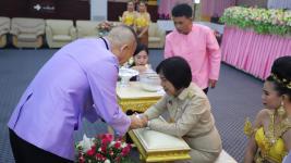 ทน.แม่สอด จัดพิธีแสดงกตเวทิตาจิตเกษียณอายุราชการ