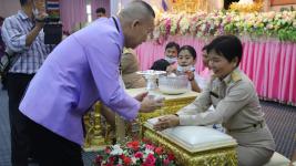 ทน.แม่สอด จัดพิธีแสดงกตเวทิตาจิตเกษียณอายุราชการ