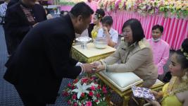 ทน.แม่สอด จัดพิธีแสดงกตเวทิตาจิตเกษียณอายุราชการ