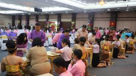 ทน.แม่สอด จัดพิธีแสดงกตเวทิตาจิตเกษียณอายุราชการ