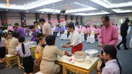 ทน.แม่สอด จัดพิธีแสดงกตเวทิตาจิตเกษียณอายุราชการ