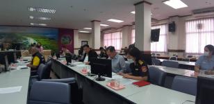 นายกเทศมนตรี มอบ รองนายกฯ เข้าร่วมประชุมคณะกรรมการโรคติดต่อจังหวัดตาก ครั้งที่ 35/2563