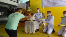 นายกเทศมนตรีมอบรองนายกฯ ร่วมพิธีปิดการอบรมและมอบประกาศนียบัตรผู้รับการฝึกอบรมโครงการพระราชทานโคกหนองนาแห่งน้ำใจและความหวัง เรือนจำอำเภอแม่สอด กรมราชทัณฑ์