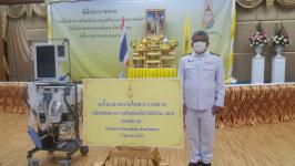 นายกเทศมนตรี มอบ รองนายกฯ ร่วมพิธีพระราชทาน “เครื่องช่วยหายใจชนิดควบคุมปริมาตรและความดัน”