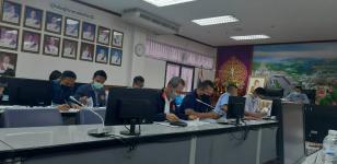 นายกเทศมนตรีมอบรองนายกฯ ประชุมคณะกรรมการโรคติดต่อจังหวัดตาก ครั้งที่ 37/2563