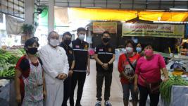 นายกเทศมนตรีมอบเลขานุการฯ หัวหน้าส่วนราชการ ลงพื้นที่จุดเสี่ยงโควิด-19 ในเขตเทศบาล