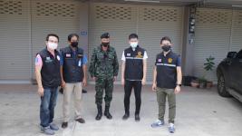นายกเทศมนตรีมอบเลขานุการฯ หัวหน้าส่วนราชการ ลงพื้นที่จุดเสี่ยงโควิด-19 ในเขตเทศบาล