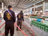 นายกเทศมนตรีมอบเลขานุการฯ หัวหน้าส่วนราชการ ลงพื้นที่จุดเสี่ยงโควิด-19 ในเขตเทศบาล