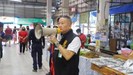 นายกเทศมนตรี เรียกประชุมเข้มทีมเฉพาะกิจเทศบาลเร่งดำเนินมาตรการเฝ้าระวังแก้ปัญหาโควิด-19