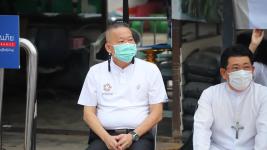 นายกเทศมนตรี เป็นประธานพิธีเปิดโครงการธรรมยาตราแห่งสันติภาพเพื่อสันติสุขของแผ่นดิน