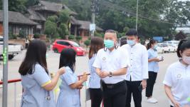 นายกเทศมนตรี เป็นประธานพิธีเปิดโครงการธรรมยาตราแห่งสันติภาพเพื่อสันติสุขของแผ่นดิน