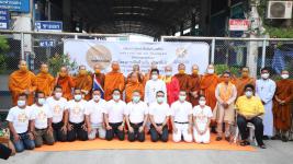 นายกเทศมนตรี เป็นประธานพิธีเปิดโครงการธรรมยาตราแห่งสันติภาพเพื่อสันติสุขของแผ่นดิน