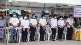 นายกเทศมนตรี เป็นประธานพิธีเปิดโครงการธรรมยาตราแห่งสันติภาพเพื่อสันติสุขของแผ่นดิน