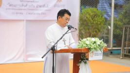 นายกเทศมนตรี เป็นประธานพิธีเปิดโครงการธรรมยาตราแห่งสันติภาพเพื่อสันติสุขของแผ่นดิน