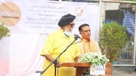 นายกเทศมนตรี เป็นประธานพิธีเปิดโครงการธรรมยาตราแห่งสันติภาพเพื่อสันติสุขของแผ่นดิน