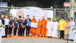 นายกเทศมนตรี เป็นประธานพิธีเปิดโครงการธรรมยาตราแห่งสันติภาพเพื่อสันติสุขของแผ่นดิน