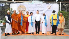 นายกเทศมนตรี เป็นประธานพิธีเปิดโครงการธรรมยาตราแห่งสันติภาพเพื่อสันติสุขของแผ่นดิน