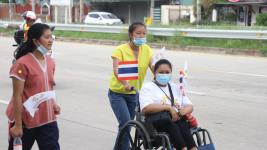 นายกเทศมนตรี เป็นประธานพิธีเปิดโครงการธรรมยาตราแห่งสันติภาพเพื่อสันติสุขของแผ่นดิน