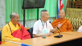 นายกเทศมนตรี เป็นประธานพิธีเปิดโครงการธรรมยาตราแห่งสันติภาพเพื่อสันติสุขของแผ่นดิน