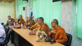 นายกเทศมนตรี เป็นประธานพิธีเปิดโครงการธรรมยาตราแห่งสันติภาพเพื่อสันติสุขของแผ่นดิน