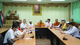 นายกเทศมนตรี เป็นประธานพิธีเปิดโครงการธรรมยาตราแห่งสันติภาพเพื่อสันติสุขของแผ่นดิน