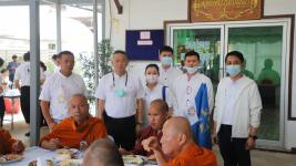 นายกเทศมนตรี เป็นประธานพิธีเปิดโครงการธรรมยาตราแห่งสันติภาพเพื่อสันติสุขของแผ่นดิน